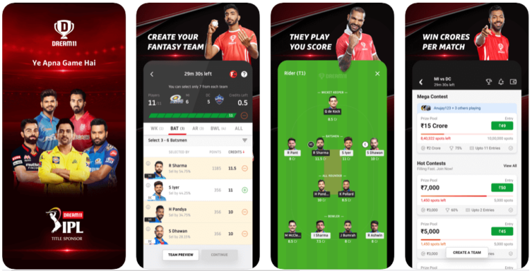 How to Develop Fantasy Sports Mobile App like Dream11?