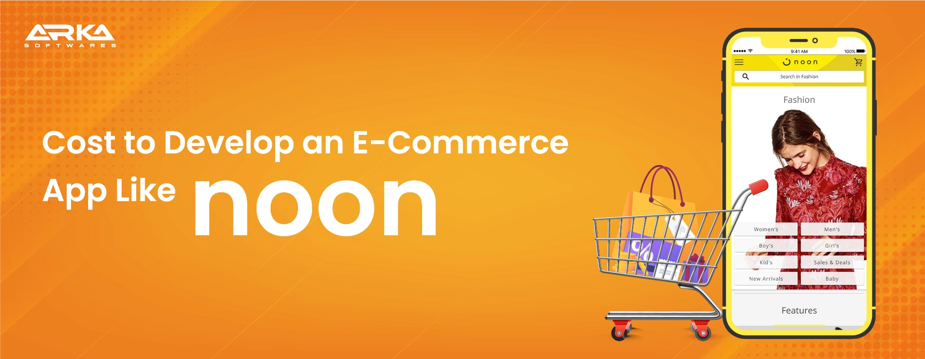 Develop ecommerce app like Noon